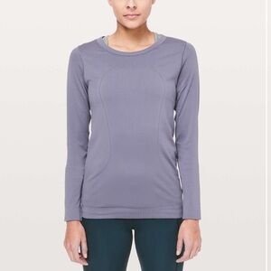 Lululemon Swiftly Tech Long Sleeve Purple